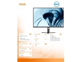 472222 Monitor 24" IPS Dell 210-BVJR 1920x1200  16:10 Szary