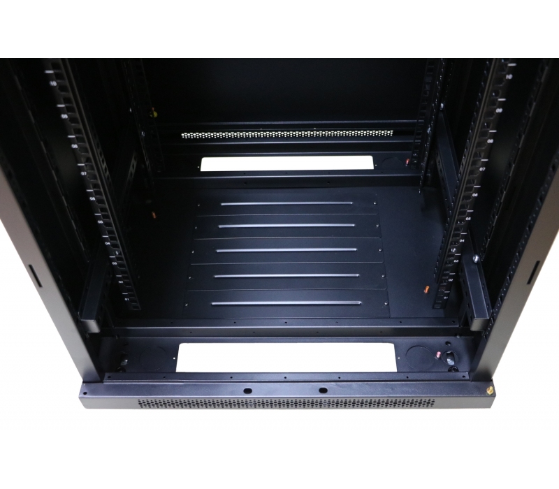 472317 Extralink Szafa rack 22U 600x800mm czarna stojąca 