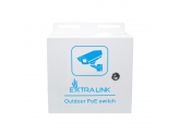 472509 Extralink Atlas | Zewnętrzny switch PoE | 8x RJ45 1000Mb/s PoE, 2x SFP, 120W, aktywne chłodzenie
