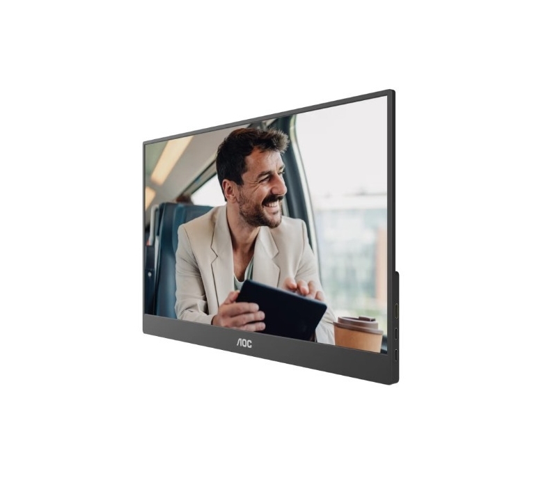472772 Monitor 15.6" IPS AOC 16T20E2 1920x1080  16:9 Czarny