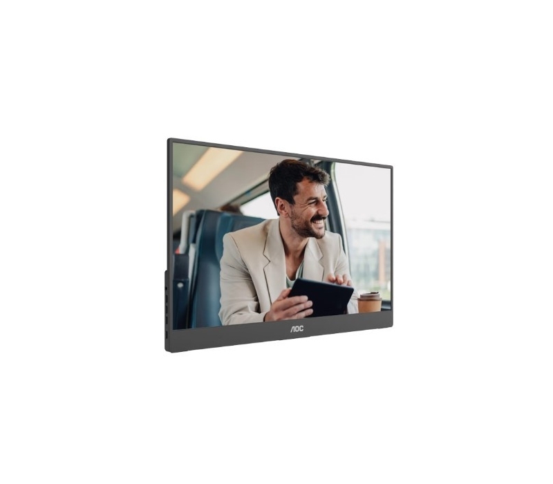472774 Monitor 15.6" IPS AOC 16T20E2 1920x1080  16:9 Czarny