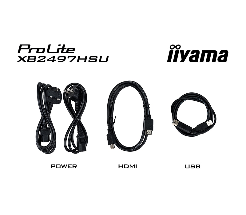 473031 Monitor IIYAMA ProLite/23,8" Full HD IPS/16:9/120 Hz/HDMI/DP/USB HUB/GŁOŚNIKI/PIVOT/5 lat carry-in