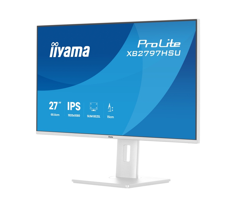 473317 Monitor IIYAMA ProLite/27" Full HD IPS/16:9/120 Hz/HDMI/DP/USB HUB/GŁOŚNIKI/PIVOT/5 lat carry-in