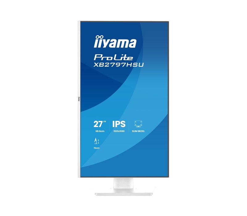 473319 Monitor IIYAMA ProLite/27" Full HD IPS/16:9/120 Hz/HDMI/DP/USB HUB/GŁOŚNIKI/PIVOT/5 lat carry-in