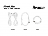 473325 Monitor IIYAMA ProLite/27" Full HD IPS/16:9/120 Hz/HDMI/DP/USB HUB/GŁOŚNIKI/PIVOT/5 lat carry-in