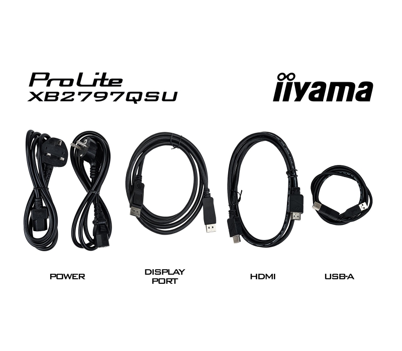 473368 Monitor IIYAMA ProLite/27" WQHD IPS/16:9/75 Hz/2x HDMI/DP/USB HUB/GŁOŚNIKI/PIVOT/5 lat carry-in