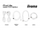 473379 Monitor IIYAMA ProLite/27" WQHD IPS/16:9/75 Hz/2x HDMI/DP/USB HUB/GŁOŚNIKI/PIVOT/5 lat carry-in