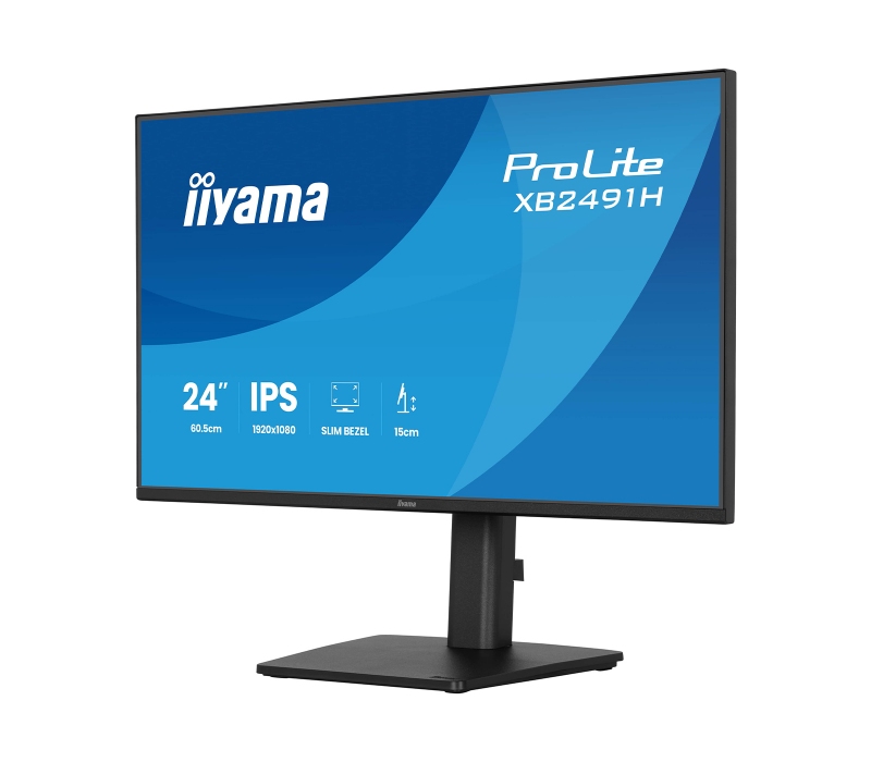 473388 Monitor IIYAMA ProLite/23,8" Full HD IPS/16:9/120 Hz/HDMI/DP/AUDIO/PIVOT/3 lata carry-in