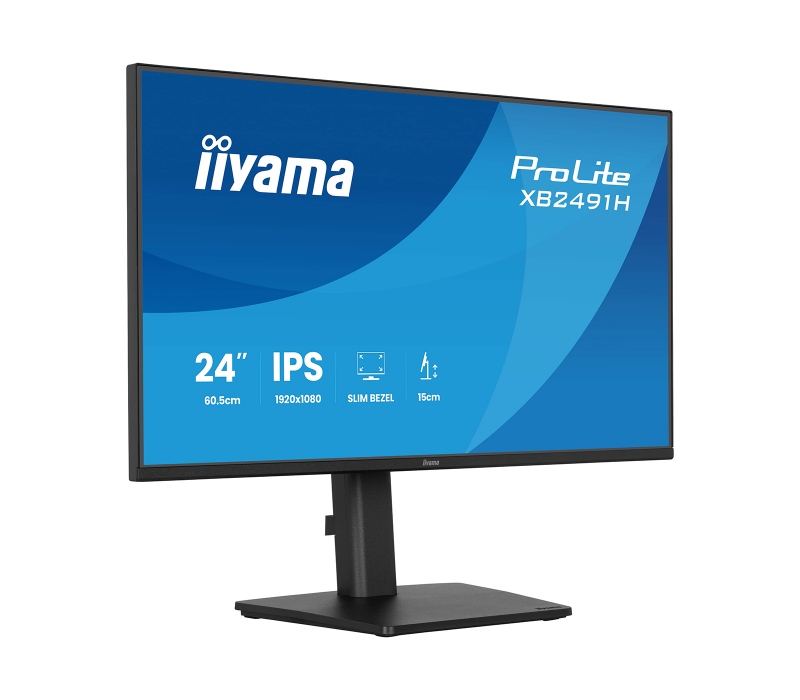 473389 Monitor IIYAMA ProLite/23,8" Full HD IPS/16:9/120 Hz/HDMI/DP/AUDIO/PIVOT/3 lata carry-in