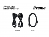 473404 Monitor IIYAMA ProLite/23,8" Full HD IPS/16:9/120 Hz/HDMI/DP/AUDIO/PIVOT/3 lata carry-in
