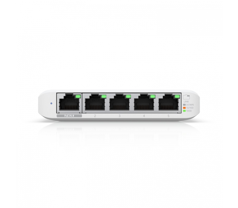 473477 UBIQUITI Switch UniFi 5x1GbE Desk USW-FLEX-MINI 