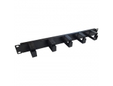 473478 Extralink Organizer kabli 1U z plastikowymi uchwytami