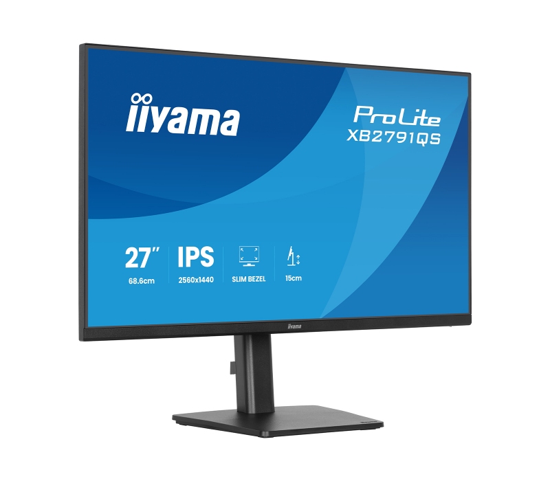 473533 Monitor IIYAMA ProLite/27" WQHD IPS/16:9/75 Hz/HDMI/DP/GŁOŚNIKI/PIVOT/3 lata carry-in
