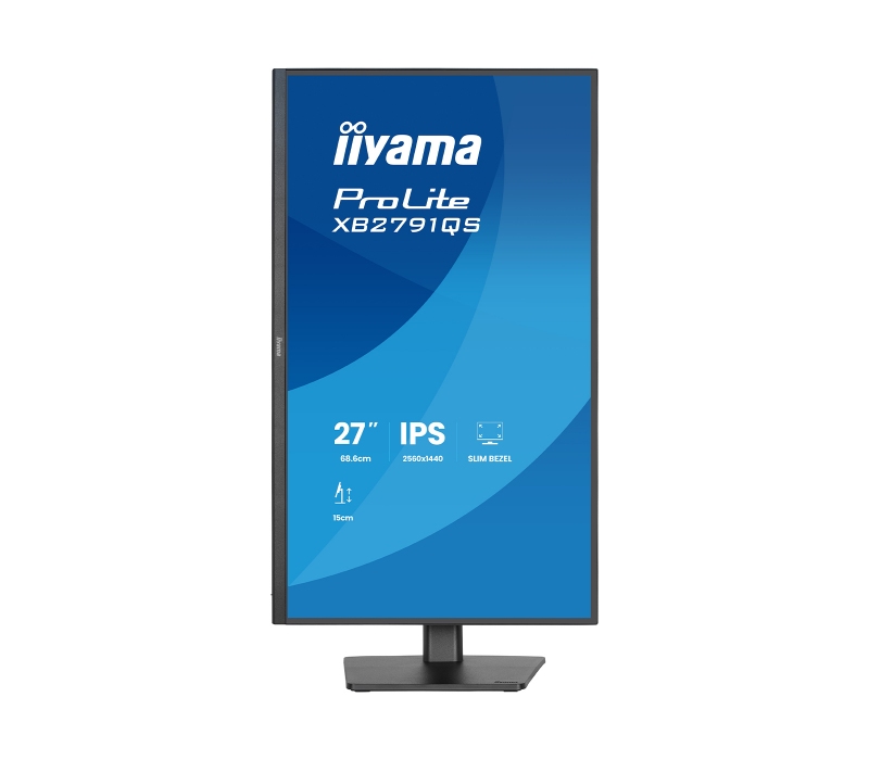 473534 Monitor IIYAMA ProLite/27" WQHD IPS/16:9/75 Hz/HDMI/DP/GŁOŚNIKI/PIVOT/3 lata carry-in