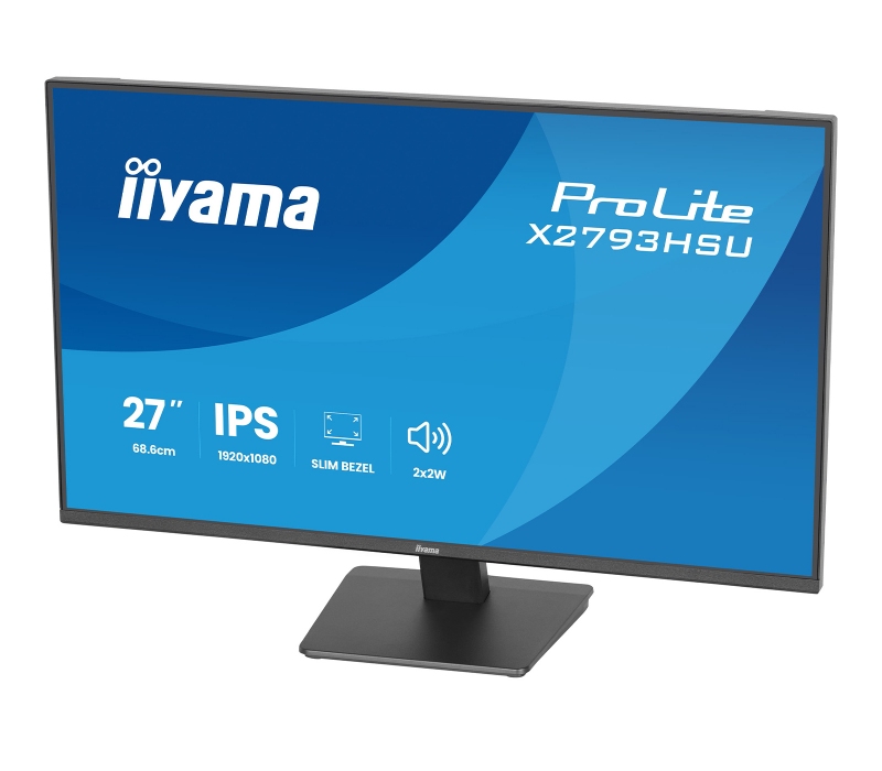 473542 Monitor IIYAMA ProLite/27" Full HD IPS/16:9/130 Hz/HDMI/DP/USB 2.0/GŁOŚNIKI/3 lata carry-in