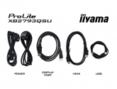 473565 Monitor IIYAMA ProLite/27" WQHD IPS/16:9/75 Hz/HDMI/DP/USB 2.0/GŁOŚNIKI/PIVOT/3 lata carry-in
