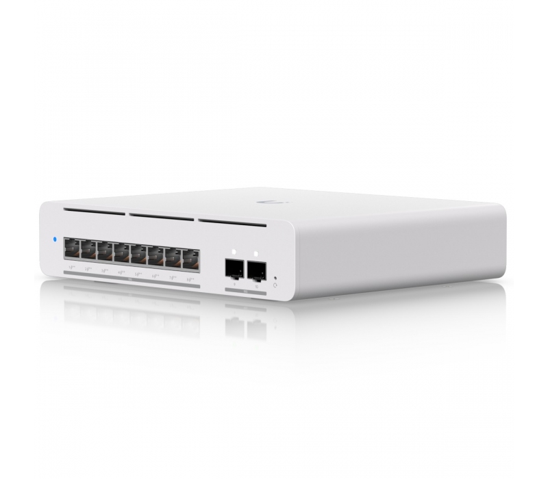 473639 UBIQUITI Ubiquiti USW-Pro-XG-8-PoE | Switch | Etherlighting, 8x RJ45 10GbE PoE, 2x SFP+, 155W, Layer 3