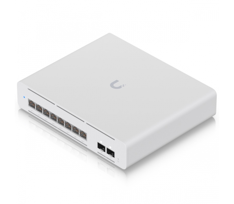 473641 UBIQUITI Ubiquiti USW-Pro-XG-8-PoE | Switch | Etherlighting, 8x RJ45 10GbE PoE, 2x SFP+, 155W, Layer 3