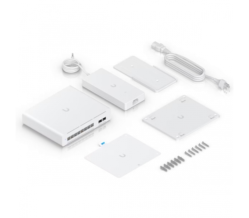473643 UBIQUITI Ubiquiti USW-Pro-XG-8-PoE | Switch | Etherlighting, 8x RJ45 10GbE PoE, 2x SFP+, 155W, Layer 3
