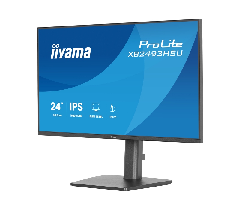 473645 Monitor IIYAMA ProLite/23,8" Full HD IPS/16:9/120 Hz/HDMI/DP/USB 2.0/GŁOŚNIKI/PIVOT/3 lata carry-in