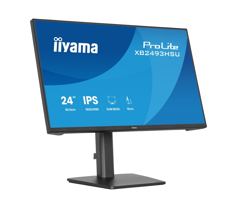 473646 Monitor IIYAMA ProLite/23,8" Full HD IPS/16:9/120 Hz/HDMI/DP/USB 2.0/GŁOŚNIKI/PIVOT/3 lata carry-in