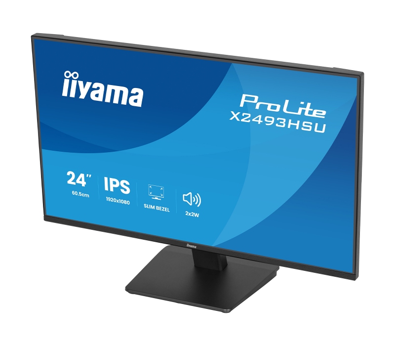 473660 Monitor IIYAMA ProLite/23,8" Full HD IPS/16:9/120 Hz/HDMI/DP/USB 2.0/GŁOŚNIKI/3 lata carry-in