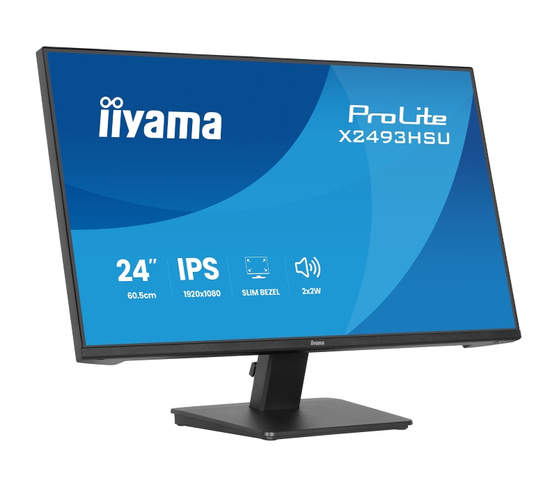 473661 Monitor IIYAMA ProLite/23,8" Full HD IPS/16:9/120 Hz/HDMI/DP/USB 2.0/GŁOŚNIKI/3 lata carry-in