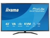 Monitor IIYAMA ProLite *42,5" FHD/4K VA *16:9 *60-120 Hz *2x HDMI *DP *USB HUB *GŁOŚNIKI *3 lata carry-in