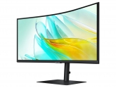 473767 Monitor Samsung ViewFinity S6/34" UWQHD VA/21:9/100 Hz/1000R/HDMI/DP/USB HUB/RJ45/GŁOŚNIKI/3 lata carry-in