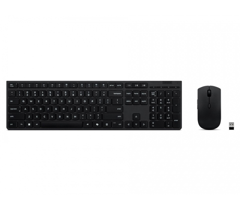 473881 Lenovo Zestaw klawiatura i mysz Professional bezprzewodowy Rechargeable 4X31R64316