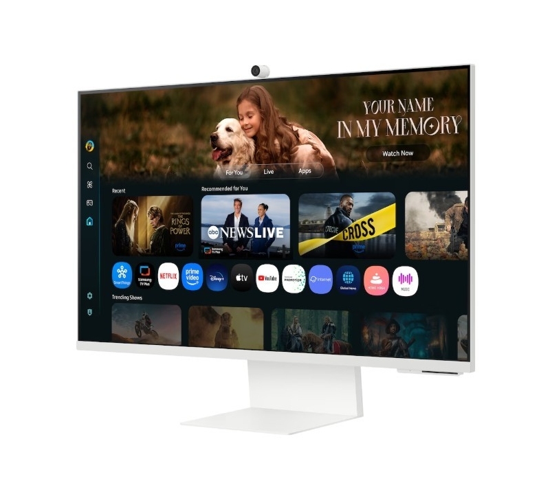 475464 Monitor 32" VA Samsung LS32FM801UUXDU 3840x2160 16:9 Biały