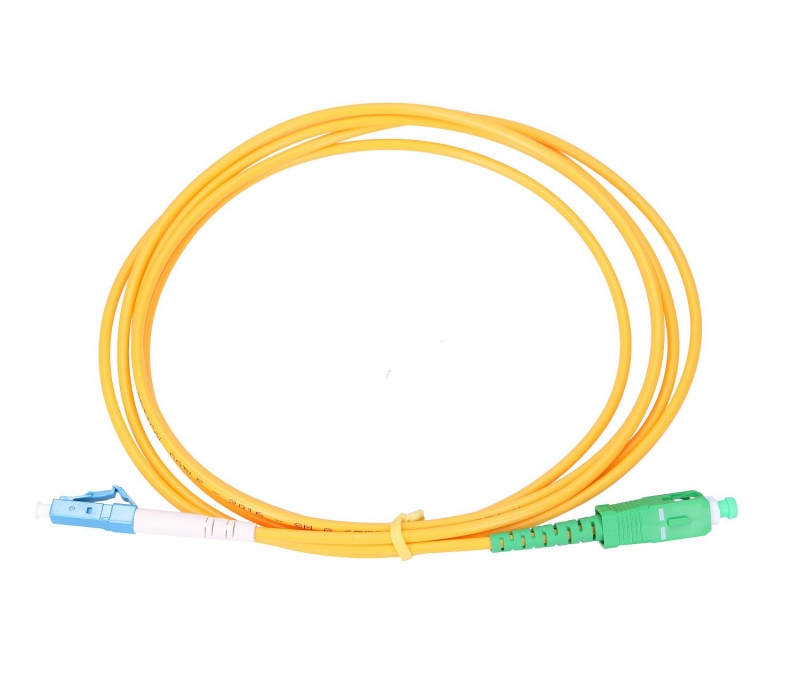 475895 Extralink LC/UPC-SC/APC | Patchcord | Jednomodowy, Simplex, 3mm, 2m