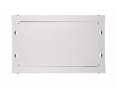 475912 Extralink Szafka wisząca rack 4U 600x600 szara szklane drzwi