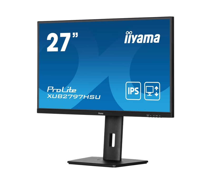 476475 Monitor IIYAMA ProLite/27" Full HD IPS/16:9/100 Hz/HDMI/DP/USB HUB/GŁOŚNIKI/PIVOT/5 lat carry-in