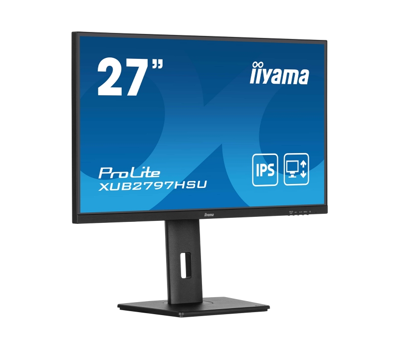 476476 Monitor IIYAMA ProLite/27" Full HD IPS/16:9/100 Hz/HDMI/DP/USB HUB/GŁOŚNIKI/PIVOT/5 lat carry-in