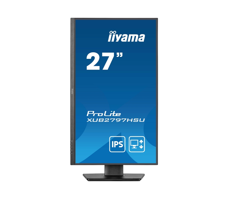 476477 Monitor IIYAMA ProLite/27" Full HD IPS/16:9/100 Hz/HDMI/DP/USB HUB/GŁOŚNIKI/PIVOT/5 lat carry-in