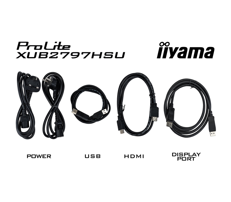 476482 Monitor IIYAMA ProLite/27" Full HD IPS/16:9/100 Hz/HDMI/DP/USB HUB/GŁOŚNIKI/PIVOT/5 lat carry-in