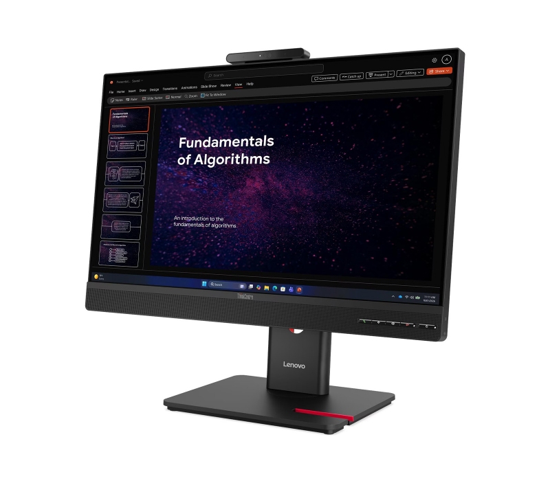 477336 Monitor Lenovo ThinkCentre TiO 24 G6/23,8" Full HD IPS MT/16:9/48-120 Hz/HDMI/DP/USB HUB/GŁOŚNIKI/PIVOT/3 lata carry-in