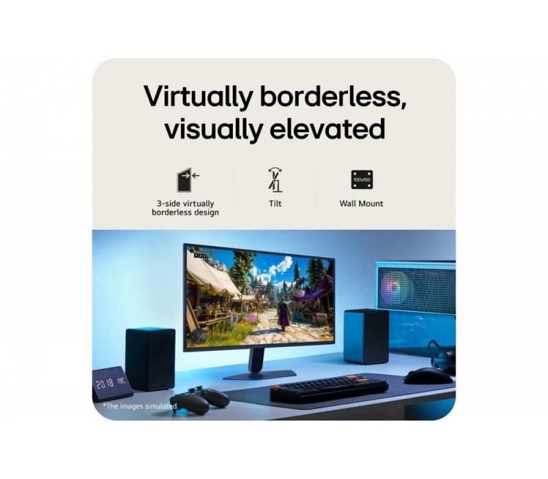 477598 Monitor 27" IPS LG Electronics 27G523B-B 1920x1200  16:9 Czarny