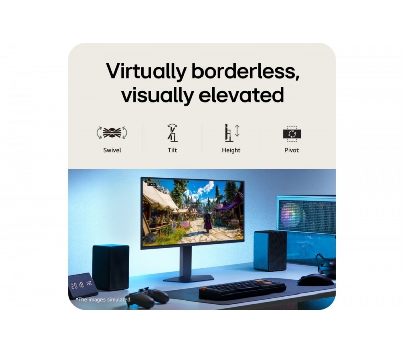 477611 Monitor 27" IPS LG Electronics 27G550B-B 1920x1200  16:9 Czarny