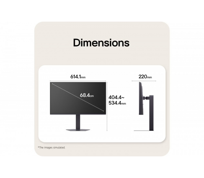 477618 Monitor 27" IPS LG Electronics 27G550B-B 1920x1200  16:9 Czarny