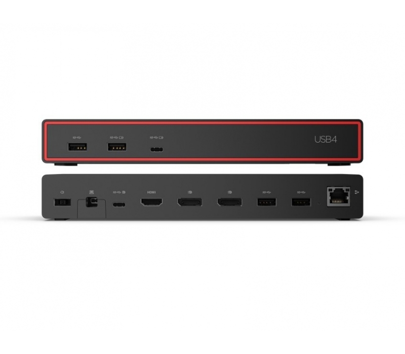 477626 Lenovo Stacja dokująca ThinkPad USB4 Dock 5000 (with 135W Adapter) 40BF0135EU 