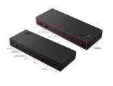 477631 Lenovo Stacja dokująca ThinkPad USB4 Dock 5000 (with 135W Adapter) 40BF0135EU 