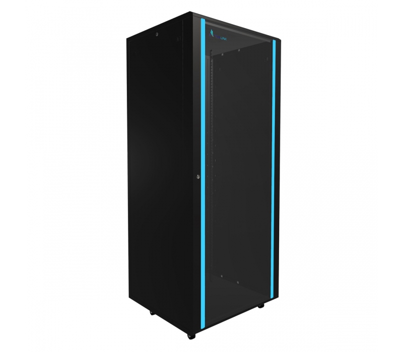 478937 Extralink Szafa rack 42U 800x800mm czarna stojąca 