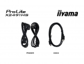 479379 Monitor IIYAMA ProLite/23,8" Full HD IPS/16:9/120 Hz/HDMI/DP/GŁOŚNIKI/3 lata carry-in