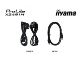 479393 Monitor IIYAMA ProLite/23,8" Full HD IPS/16:9/120 Hz/HDMI/DP/AUDIO/3 lata carry-in