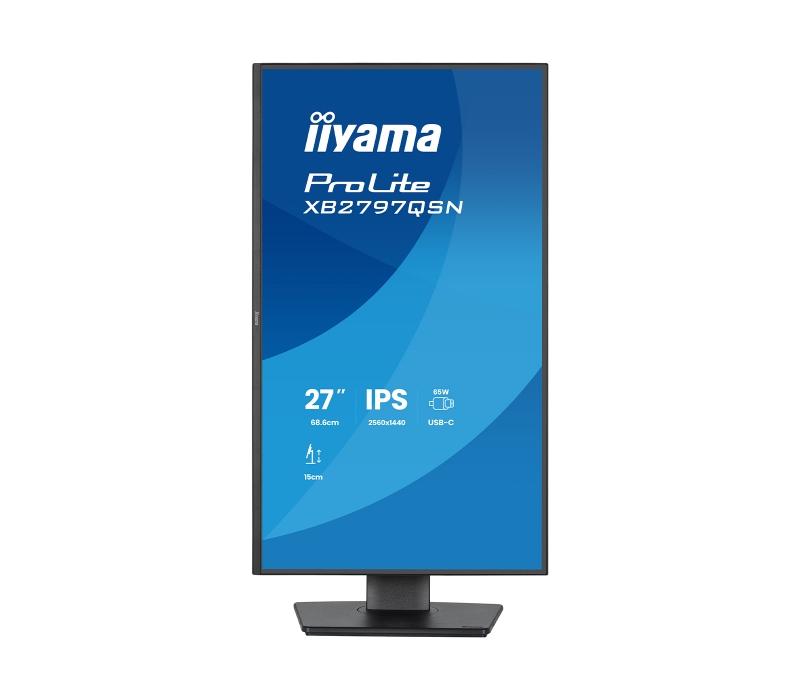 479397 Monitor IIYAMA ProLite/27" Full HD IPS/16:9/100 Hz/HDMI/DP/USB HUB/RJ45/GŁOŚNIKI/PIVOT/5 lat carry-in