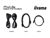479404 Monitor IIYAMA ProLite/27" Full HD IPS/16:9/100 Hz/HDMI/DP/USB HUB/RJ45/GŁOŚNIKI/PIVOT/5 lat carry-in