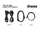479415 Monitor IIYAMA ProLite/27" WQHD IPS/16:9/75 Hz/HDMI/DP/USB HUB/RJ45/GŁOŚNIKI/PIVOT/5 lat carry-in