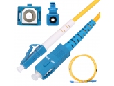 479416 Extralink LC/UPC-SC/UPC | Patchcord | Jednomodowy, Simplex, G652D, 3mm, 2m